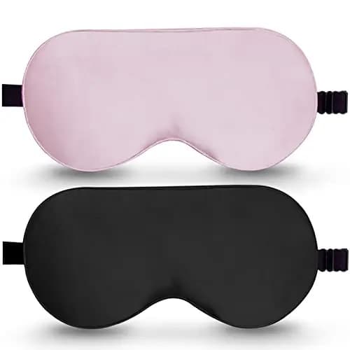 BeeVines Masque de sommeil en soie
