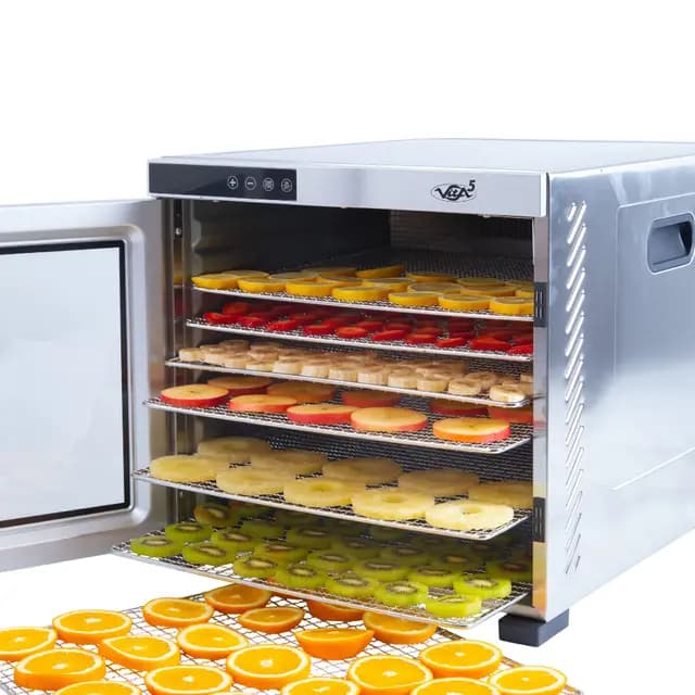 Vita5 5356712 Déshydrateur inox 10 plateaux