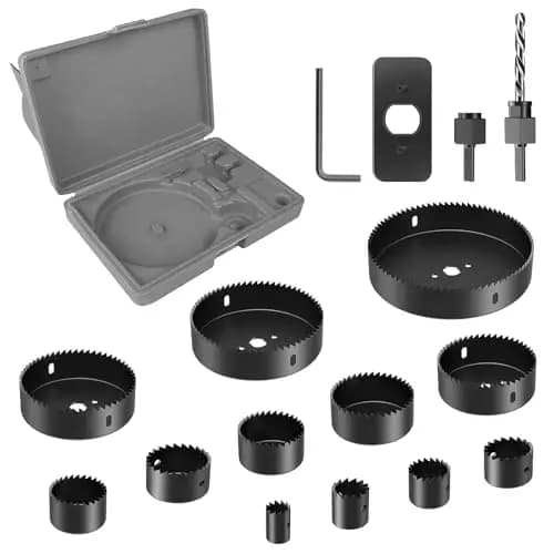 Brevanza Set de Scies Cloches 16 Pièces