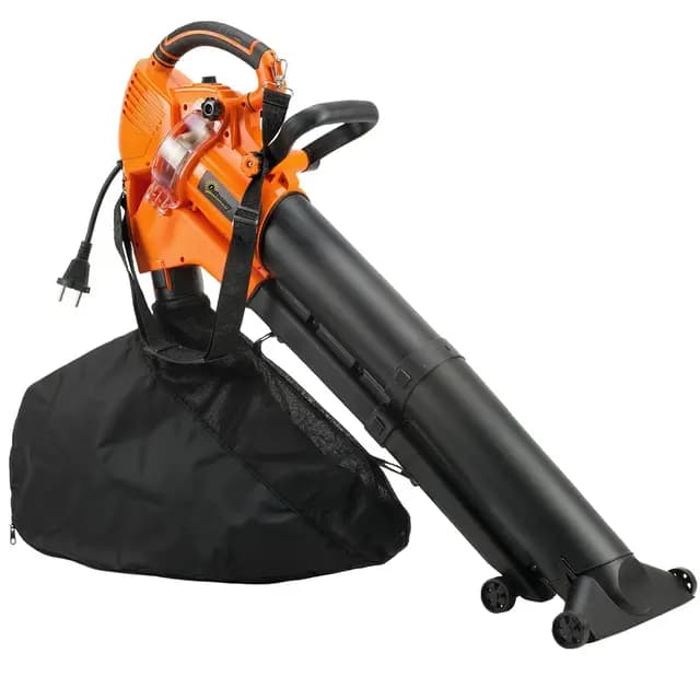 Outsunny Aspirateur-Souffleur 3-en-1