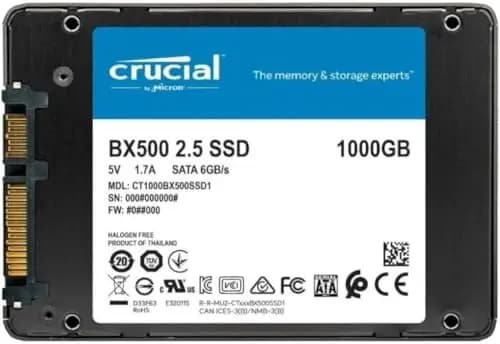 Crucial BX500 Disque SSD 1 to SATA 6 Go/s – Image 1