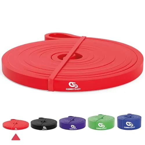 Coresteady Élastique Traction | Bande Élastique Traction Assistée | Bande de Traction pour Powerlifting, Yoga, Exercices de Mobilité et d'Étirement | pour Homme & Femme