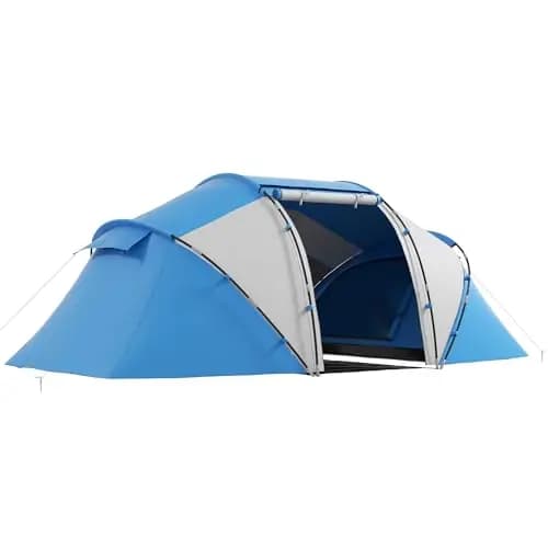 Outsunny Tente Dôme Familiale 6 Personnes