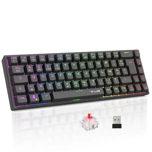 The G-Lab Keyz Titanium Clavier Gaming