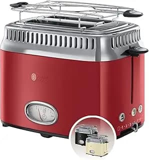 Russell Hobbs Grille-Pain Vintage Rouge