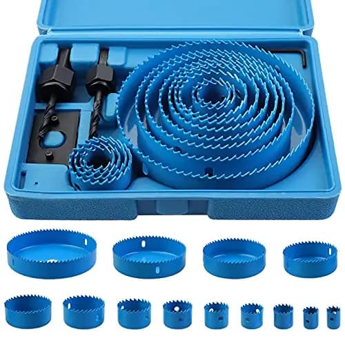 Knpwer Kit de Scies Cloches 19-127mm