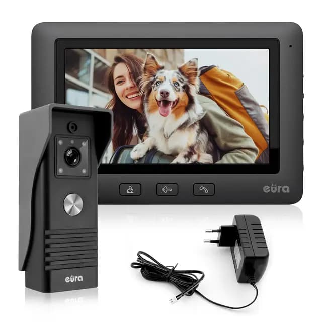 Eura Alpha Interphone vidéo 7 pouces