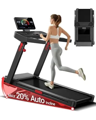 LONTEK Tapis de Course Pliable