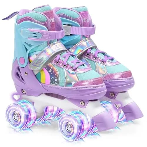 OLYSPM Patins à roulettes réglables