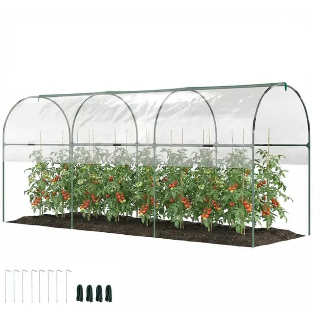 Outsunny Serre de Jardin 400x120x170 cm