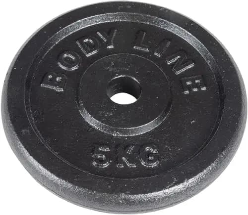 Bodyline Disque de Fonte 1 kg - Diamètre 25 mm