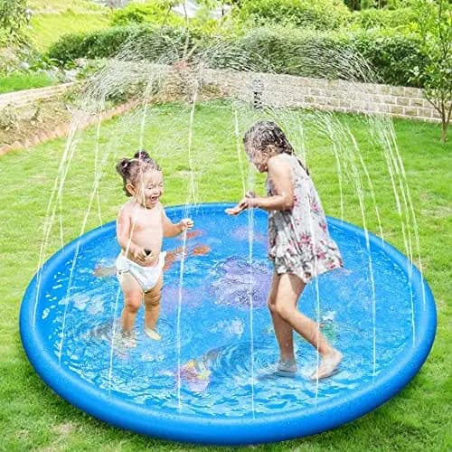 KAHEIGN 170cm Tapis de Jeu Marin