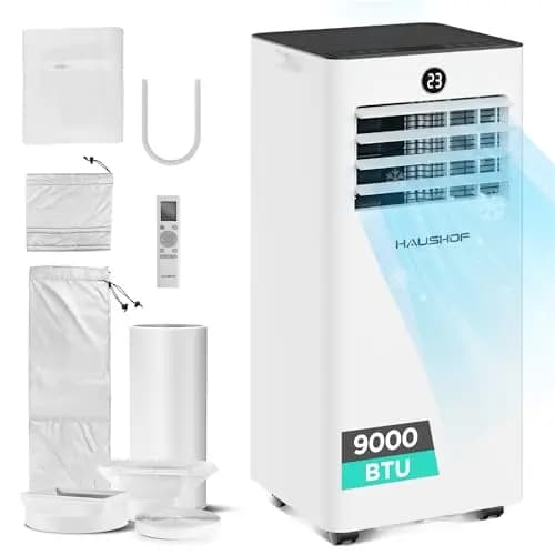 HAUSHOF 9000 BTU Climatiseur mobile