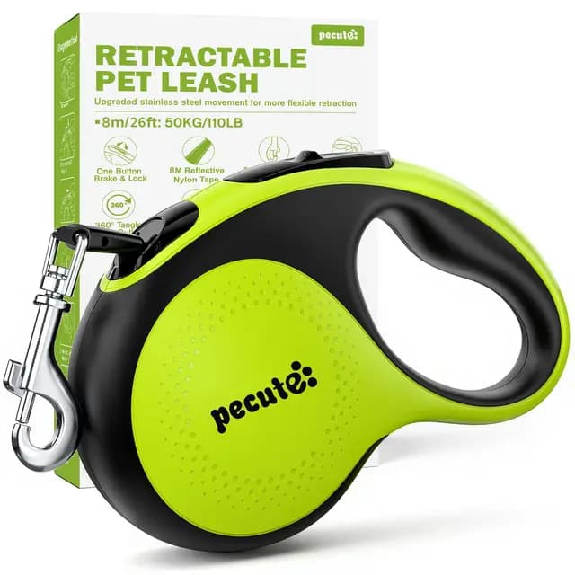 Pecute Laisse Rétractable pour Chien