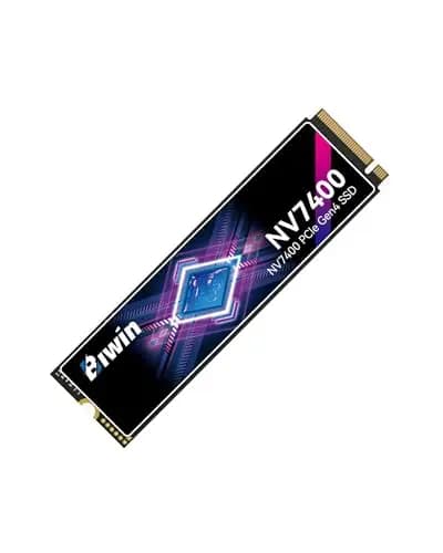 Biwin Black Opal NV7400 M.2 PCIe Gen4 SSD 1 to - Vitesse de Lecture jusqu'à 7400 Mo/s - SSD Interne Professionnel NVMe 2.0 - Stockage pour Jeux vidéo Compatible avec PC, Ordinateur Portable et PS5