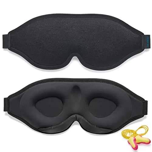 Trilancer Masque de Sommeil en Soie