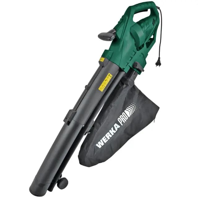WERKA PRO Aspirateur Souffleur Broyeur 3000W