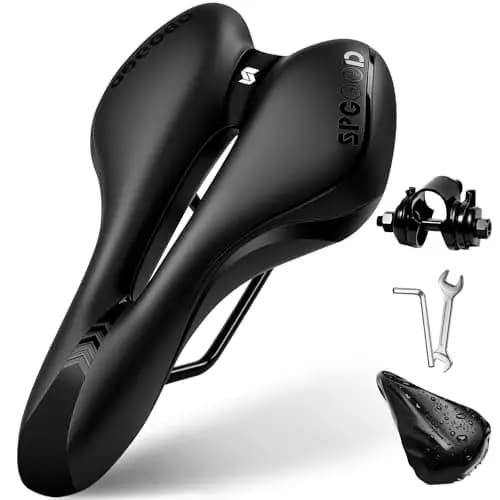 SPGOOD Selle Vélo Confort Gel