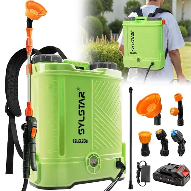 SYLSTAR YL8038-12L Pulvérisateur à dos