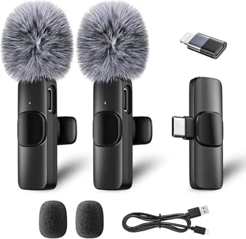 Voijump M681 Microphones cravate sans fil