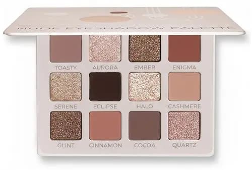 Lamora Palette Fard à Paupières Nude 12 Couleurs