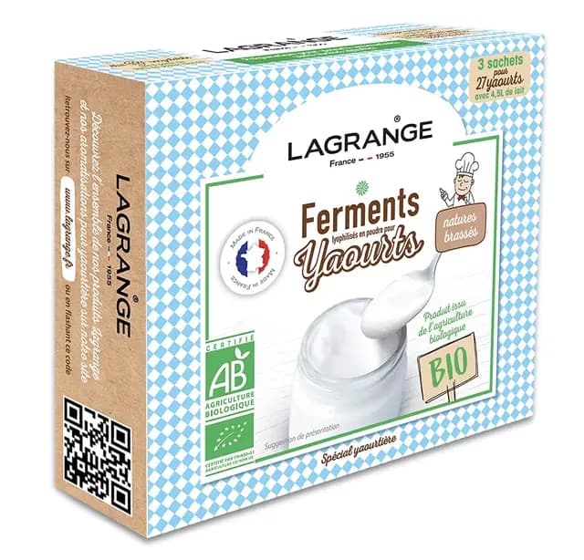 Lagrange Ferment Yaourt Bio – Image 1