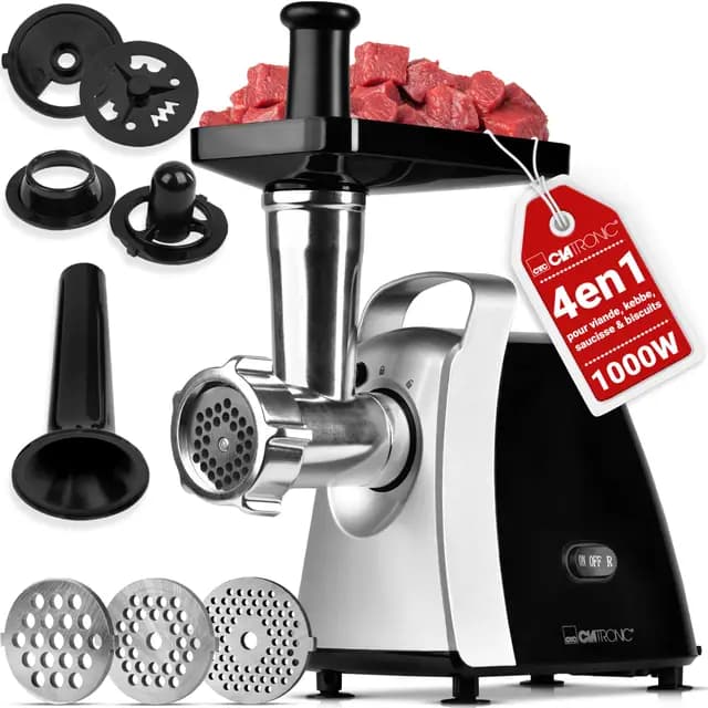 Clatronic FW 3803 Hachoir électrique inox