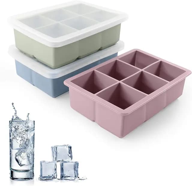 Jisile Moules à glaçons Silicone