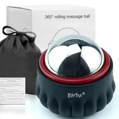 Boule de massage à glace, thérapie par le froid et la chaleur, soulagement de la douleur des tissus profonds, outil de massage pour le dos, le cou, le corps, le visage, les pieds, la récupération