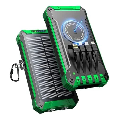 Genmifly 26800mAh Batterie Externe Solaire