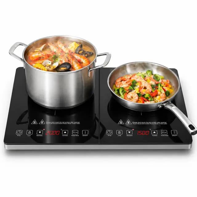 AMZCHEF FYM35-S16 Plaque induction 2 feux