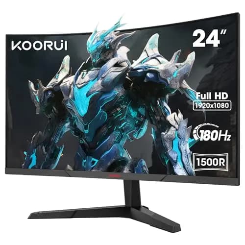 KOORUI 24'' Moniteur Gamer Incurvé