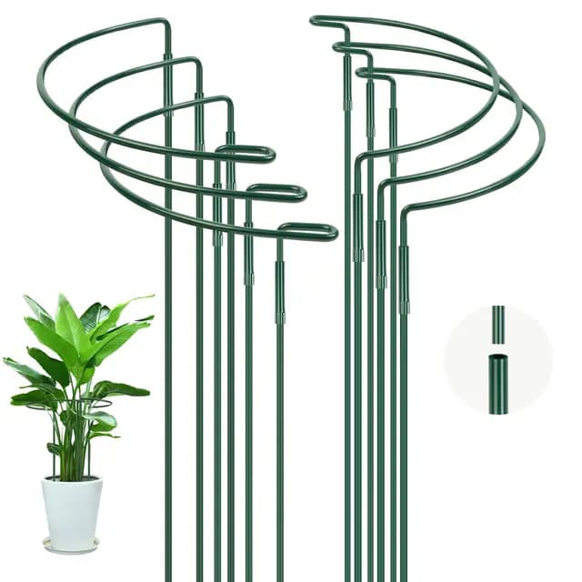 OFFCUP Tuteur Plante Métal 35cm