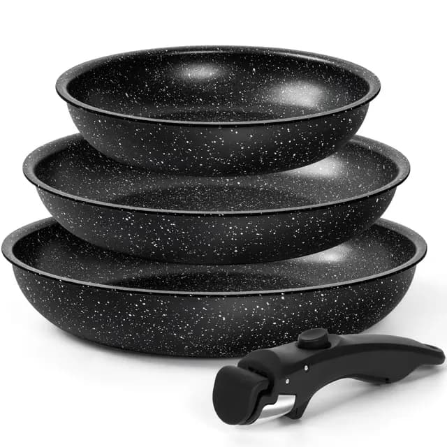 MICHELANGELO Poêles Granit 20-24-28 cm