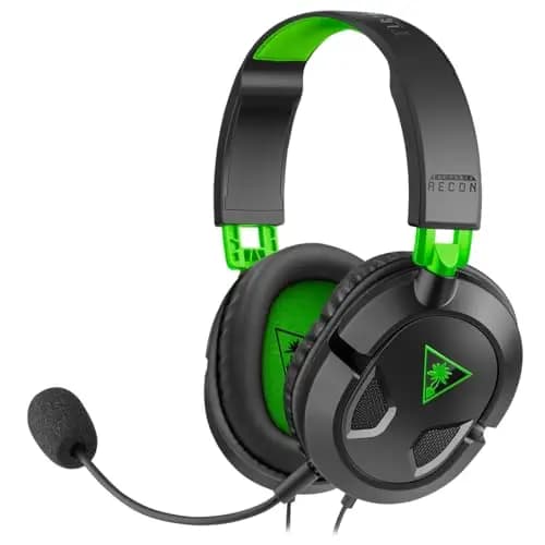 Turtle Beach Recon 50X Casque Gaming w/ 3.5mm Connexion pour Xbox Series X, Xbox Series S et Xbox One, PS5, PS4, PS4 Pro, PC et Appareils Mobiles avec prise 3,5 mm – Image 1
