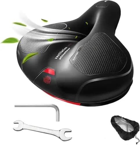 Hmseng Selle Vélo Gel Ergonomique