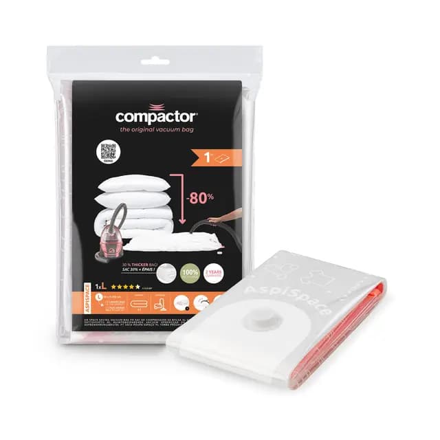 Compactor Sac de Rangement Sous Vide L 100x80cm