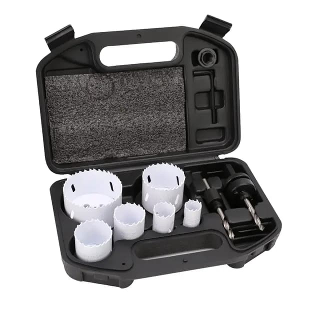 Amazon Basics Kit de scie cloche 9 pièces