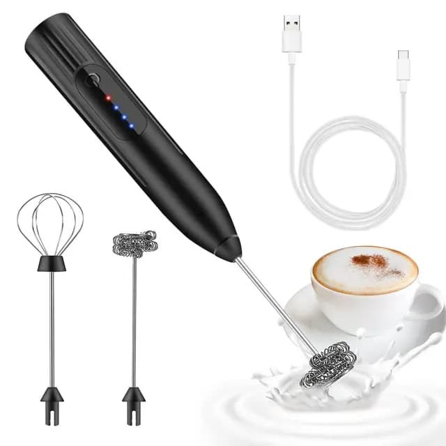 EBUYFIRE Mousseur à lait USB
