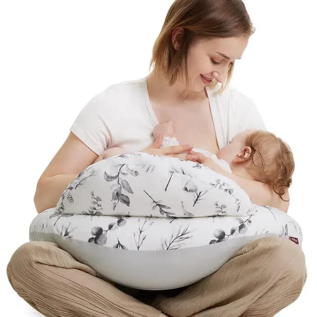 momcozy Coussin d'allaitement ergonomique