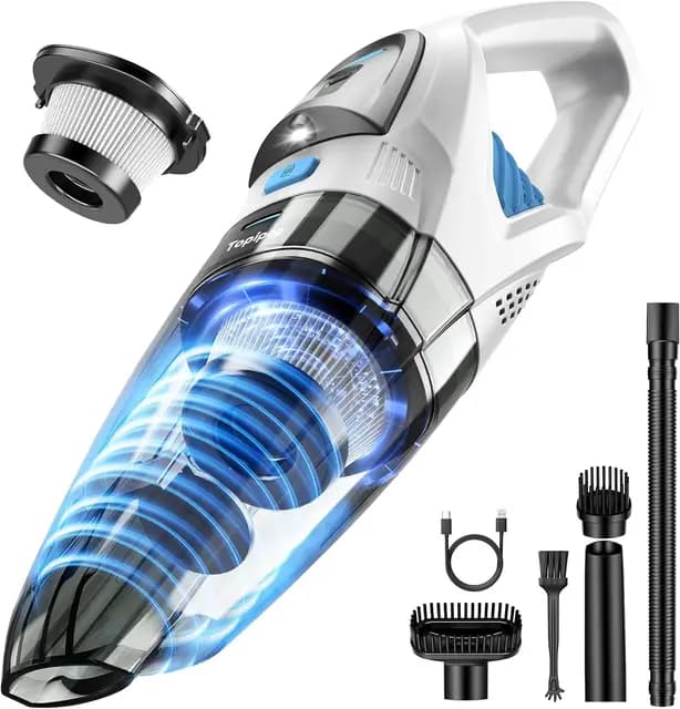 Topipop Aspirateur à Main 25kPa