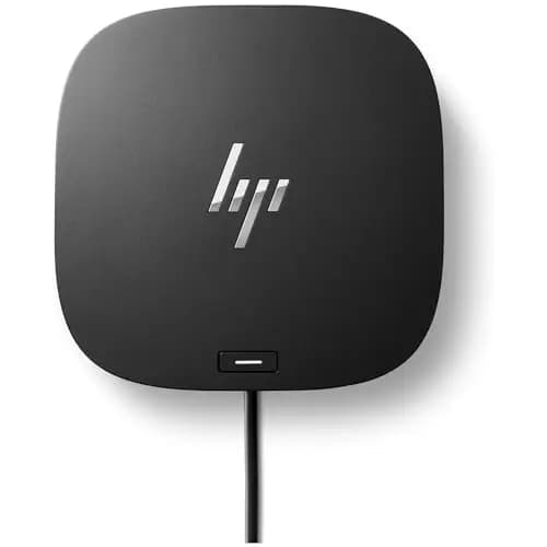 HP Dock G5 Station d'accueil USB-C - PD 100W / 1x HDMI, 2X DisplayPort, 1x RJ45, 4X USB-A, 1x USB-C, 1x Prise Casque/Micro/Alimentation Secteur 120W fournie