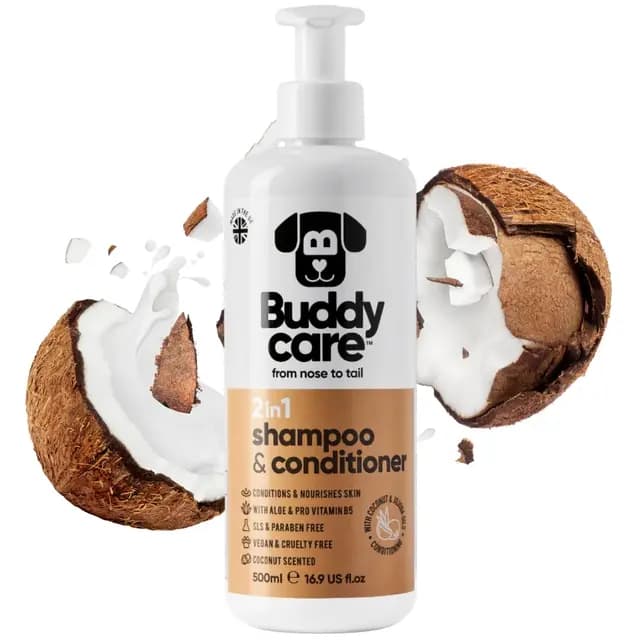 Buddycare Shampooing 2-en-1 pour Chiens