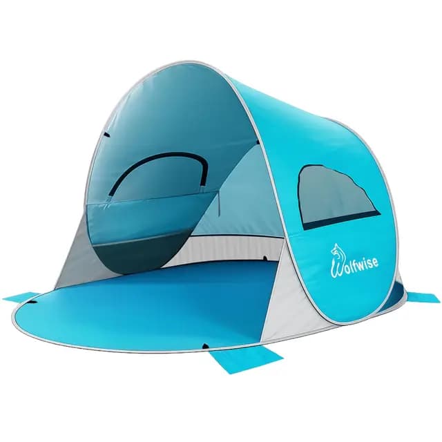 Wolfwise Tente de Plage Pop Up