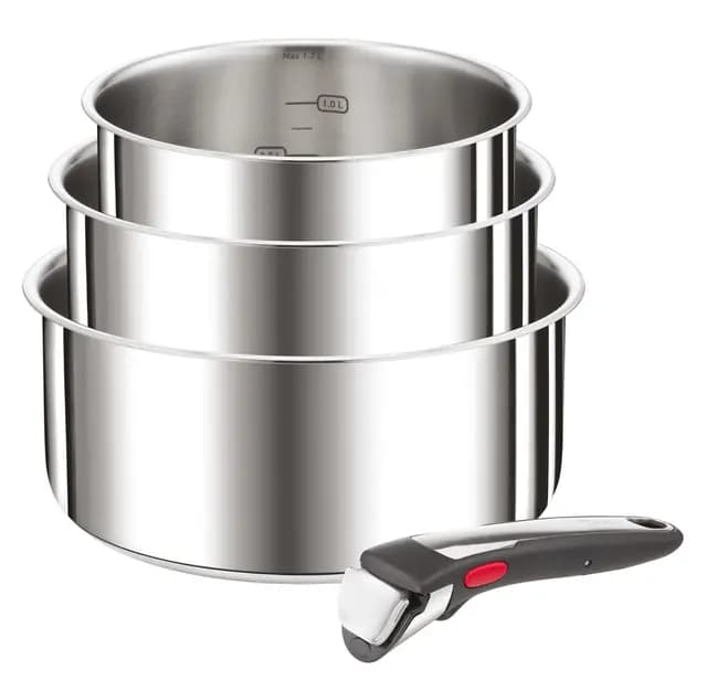 Tefal Ingenio Lot de casseroles inox