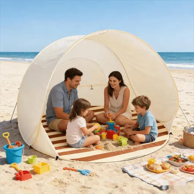 Giwoatln Tente de Plage Pop-up UV