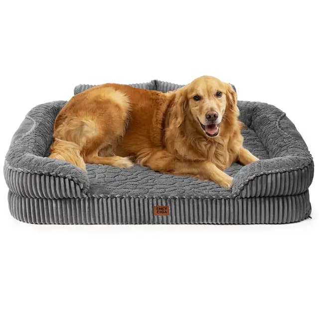 EHEYCIGA Panier Chien XXL Orthopédique
