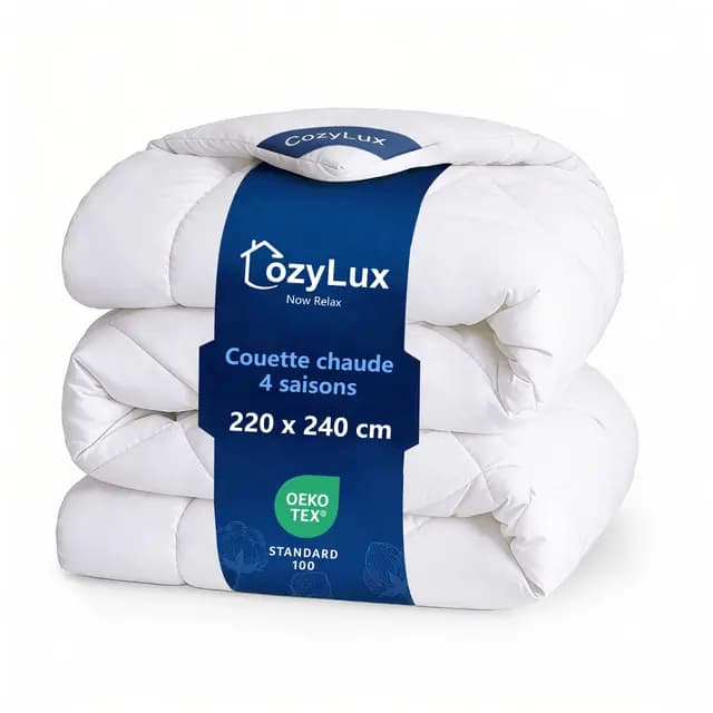 CozyLux Couette Tempérée 220x240