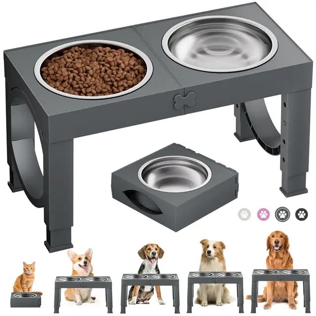 X XBEN Gamelle Chien Ajustable
