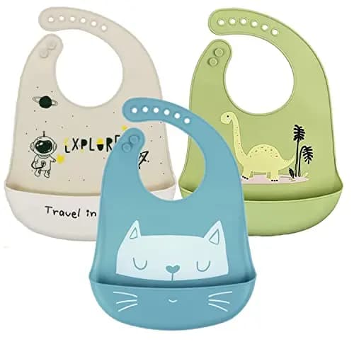 SLOSH Bavoir Silicone Enfant